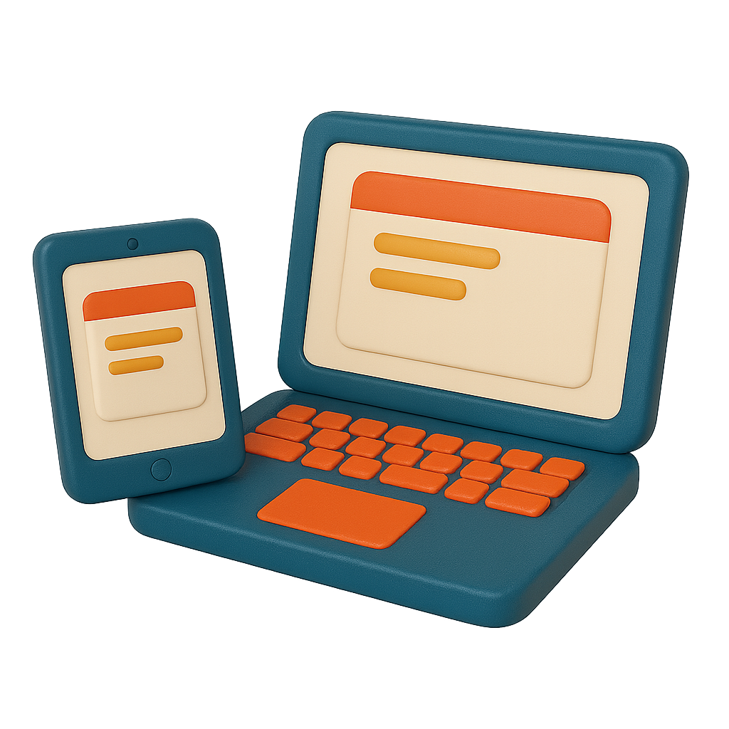 Works with what you already use icon